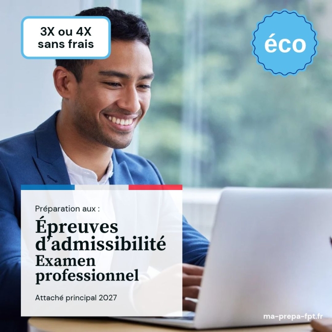 Attaché principal - Examen pro - Éco