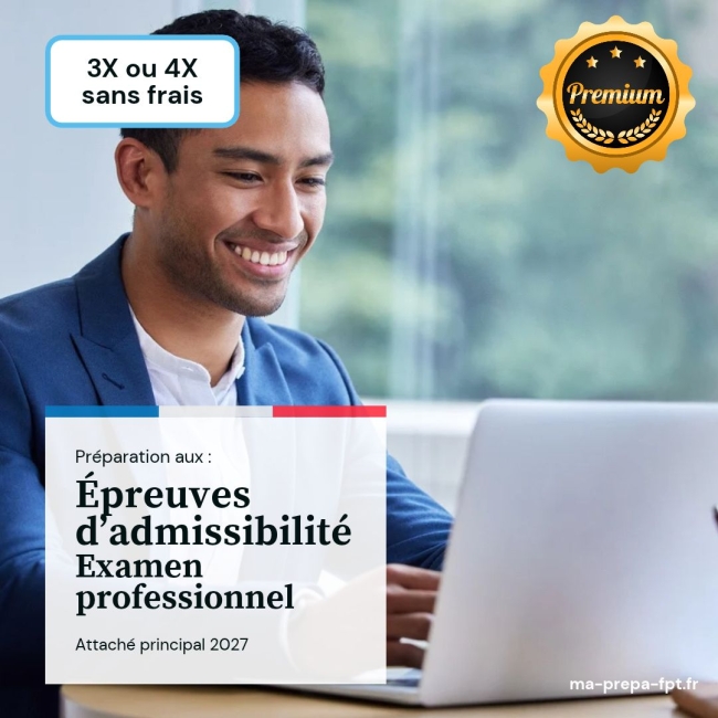 Attaché principal - Examen pro - Premium