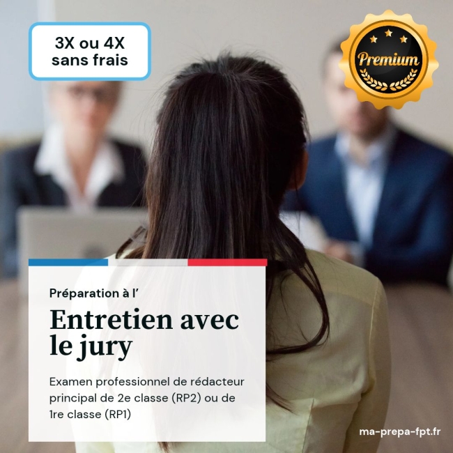 RP1 et RP2 - Préparation à l'entretien avec le jury (Premium)