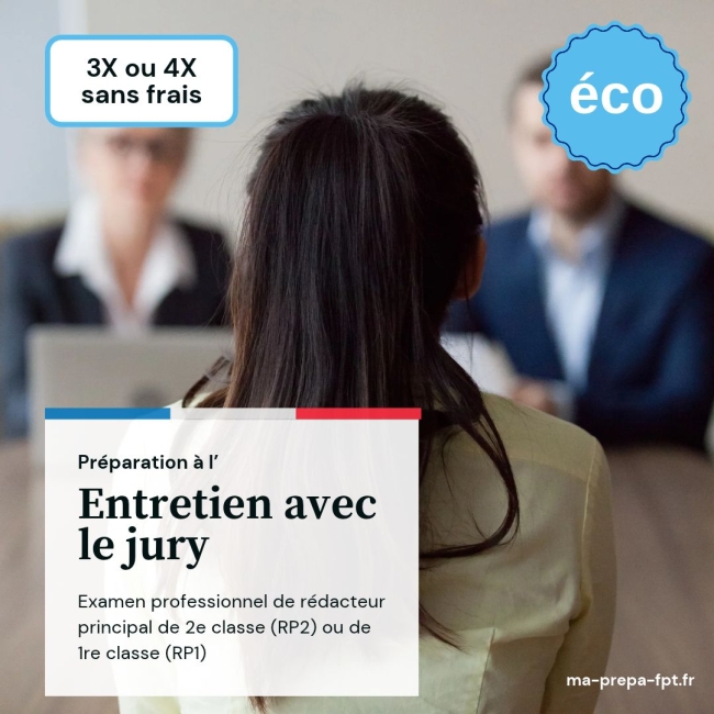 RP1 et RP2 - Préparation à l'entretien avec le jury (éco)